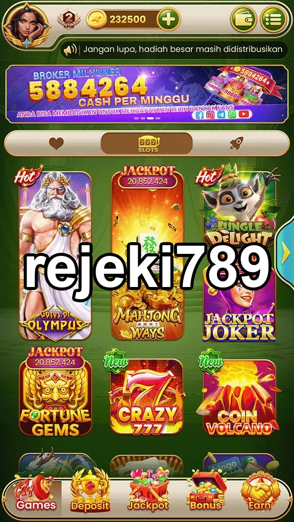 rejeki789 Tangkapan Layar - APK Resmi